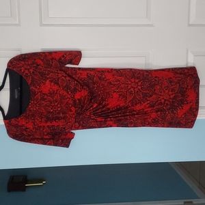 Size 10 red and Black Dress